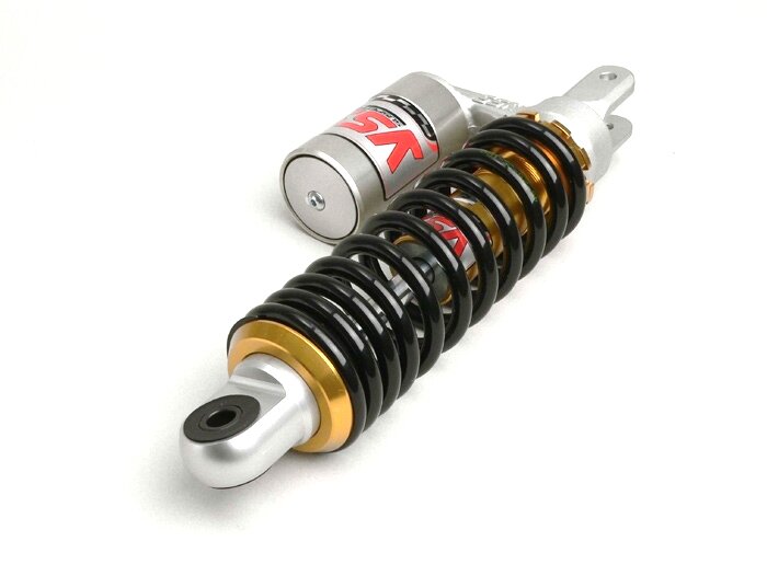 Shock absorber rear -YSS C, 280mm- Yamaha Aerox (YQ50/L, 2-stroke), Neos, BW NG, Bump, Zest, MBK Nitro (YQ50/L, 2-stroke), Ovetto, Booster NG, Track, Peugeot Vivacity, Trekker, Buxy, Zenith, Speedake, Rapido, Metropolis, Aprilia Amico, Gulliver, Beta Quad