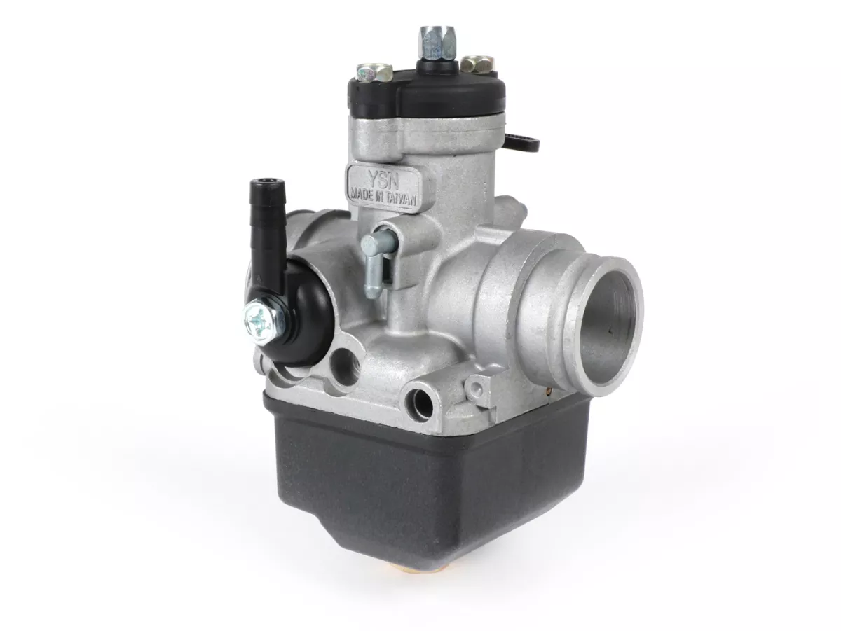Carburateur -YSN PHBL 25 BS- AW=30mm - zonder vacuüm/olie aansluiting - vouwbare choke