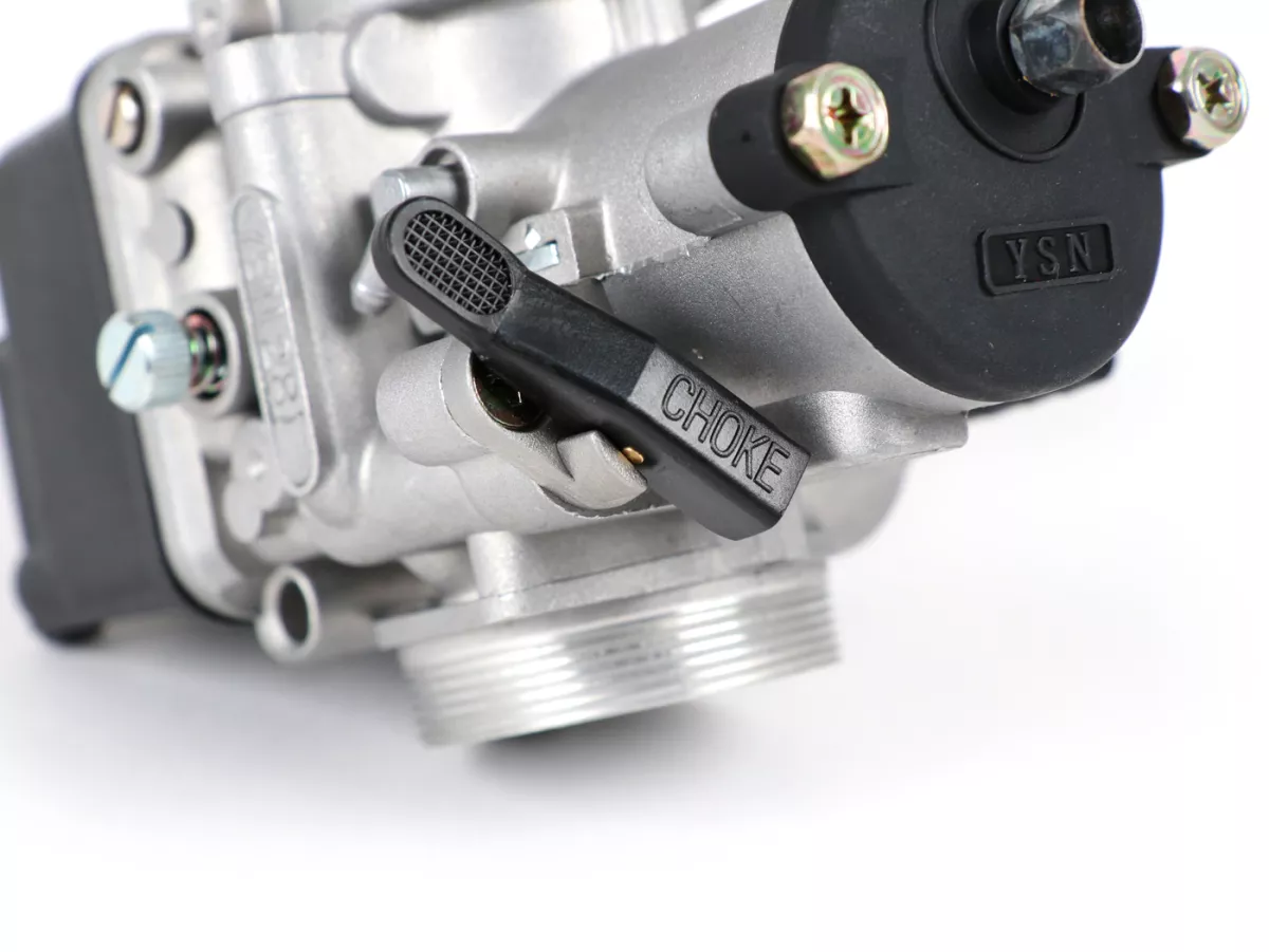 Carburateur -YSN PHBH 28 BS- Ø connexion=34mm - sans raccord dépression/huile - starter relevable