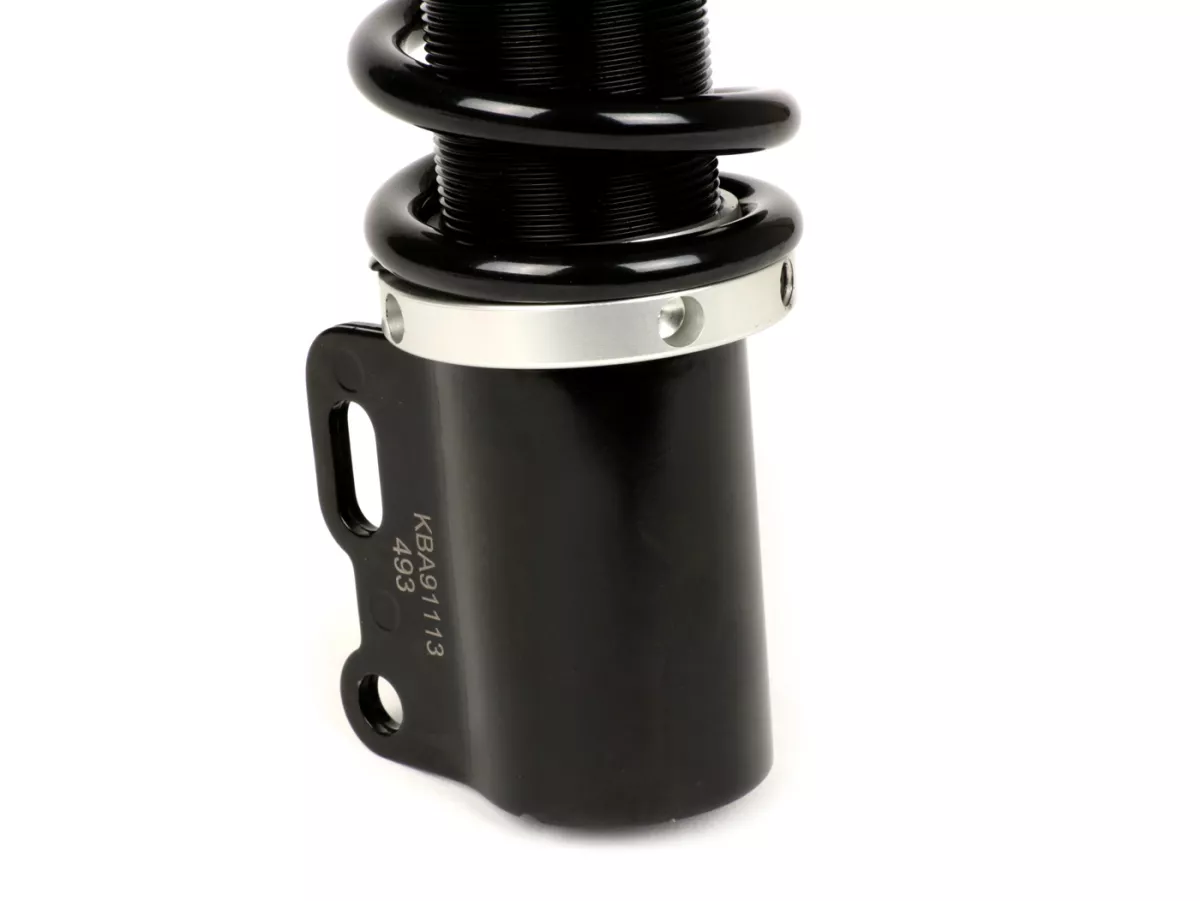 Shock absorber front -YSS Pro-X, 200mm, with TÜV/ABE - Vespa PK - black spring