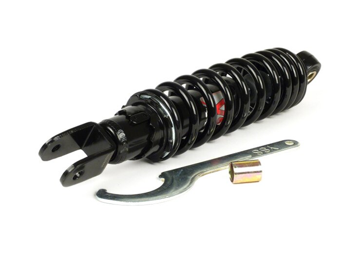 Shock absorber rear -YSS Pro-X, 265mm- Peugeot Speedfight, Honda SFX - black spring