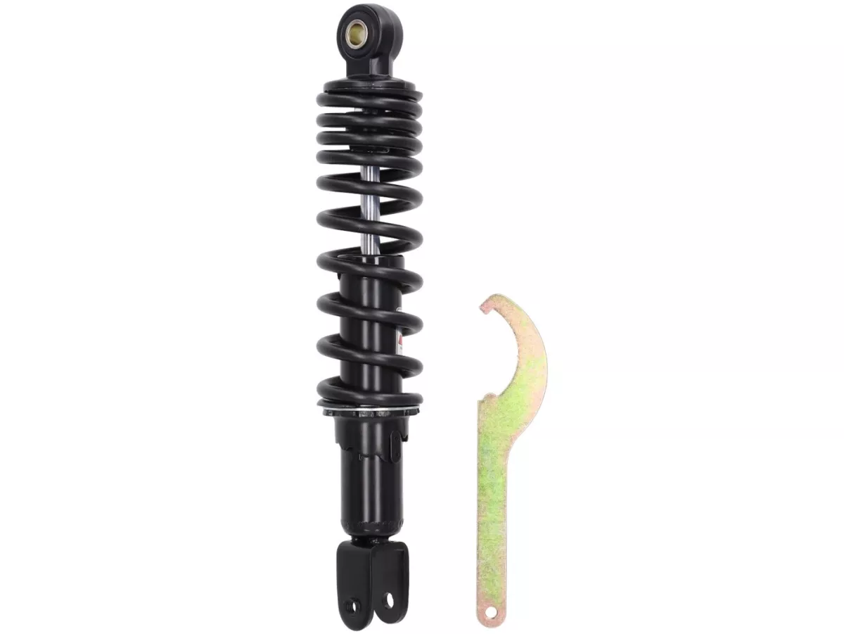Shock absorber rear -YSS Pro-X, 290mm- Benelli 491, K2, Aprilia Scarabeo 100 - black spring
