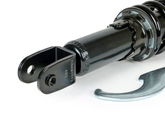 Ammortizzatore posteriore -YSS Pro-X, 310 mm, con TÜV/ABE- Honda Bali, Beta Ark - Molla nera