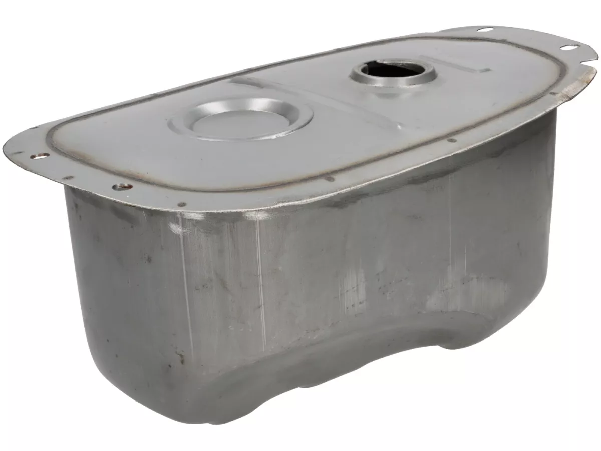 Tank -PREMIUM, geöltes Blech- Vespa PX (ab Bj. 1983) - Version mit Lusso Tankdeckel, ohne Getrenntschmierung, ohne Tankanzeige - auch passend für Vespa Largeframe ab Bj. 1957 - VNA, VNB, VBA, VBB, VNC: VBC, GT, GTR, Sprint