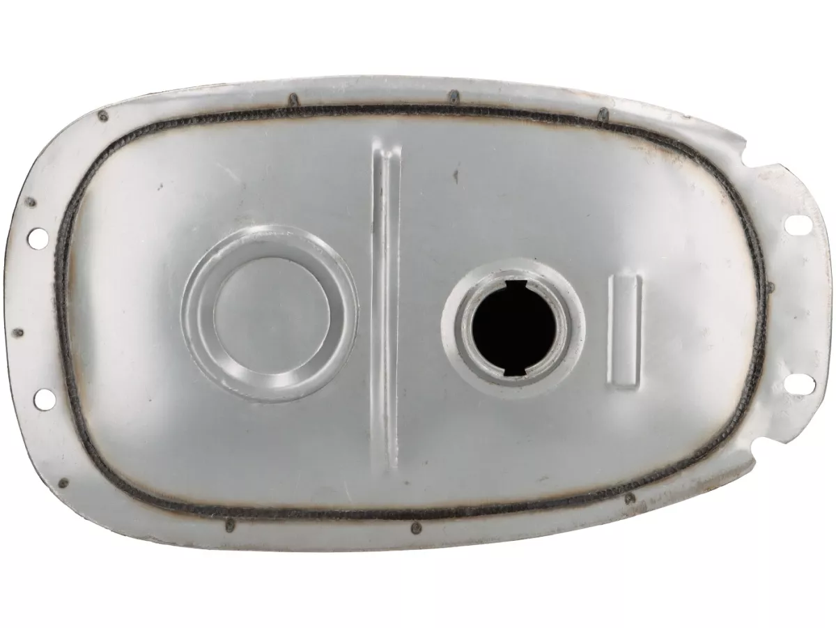 Tank -PREMIUM, geöltes Blech- Vespa PX (ab Bj. 1983) - Version mit Lusso Tankdeckel, ohne Getrenntschmierung, ohne Tankanzeige - auch passend für Vespa Largeframe ab Bj. 1957 - VNA, VNB, VBA, VBB, VNC: VBC, GT, GTR, Sprint