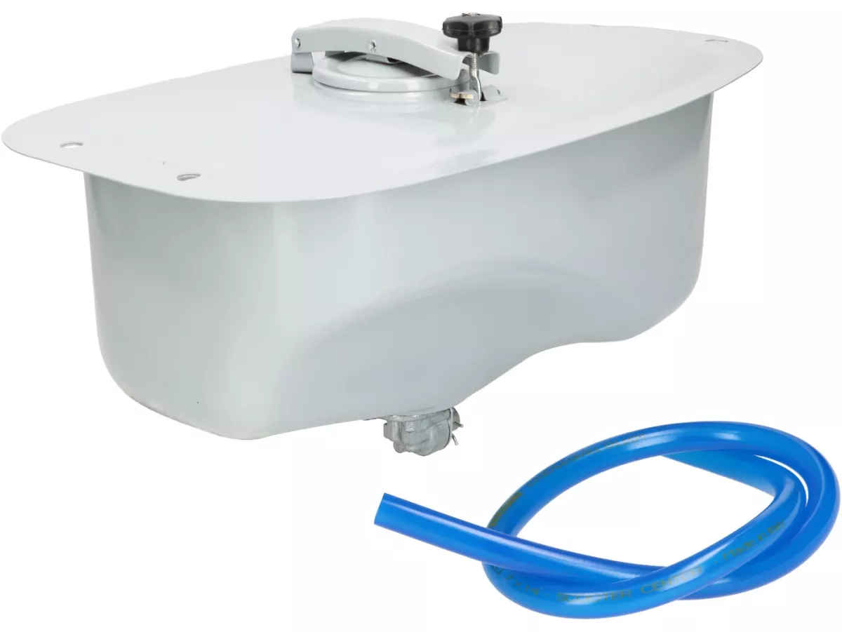 Set serbatoio incl. tappo serbatoio, rubinetto benzina e tubo flessibile -QUALITÀ OEM- Vespa PX (-1984), VNA, VNB, VBA, VBB, GL150 (VLA1T), Super, Sprint150 (VLB1T), GT125 (VNL2T), GTR125 (VNL2T), TS125 (VNL3T)