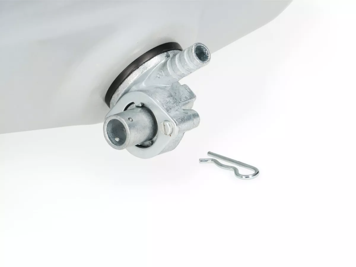 Set serbatoio incl. tappo serbatoio, rubinetto benzina e tubo flessibile -QUALITÀ OEM- Vespa PX (-1984), VNA, VNB, VBA, VBB, GL150 (VLA1T), Super, Sprint150 (VLB1T), GT125 (VNL2T), GTR125 (VNL2T), TS125 (VNL3T)