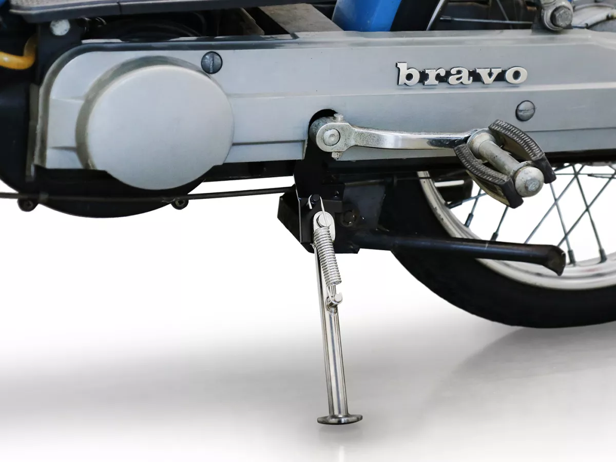 Side stand -OEM QUALITY- Piaggio Bravo - chrome
