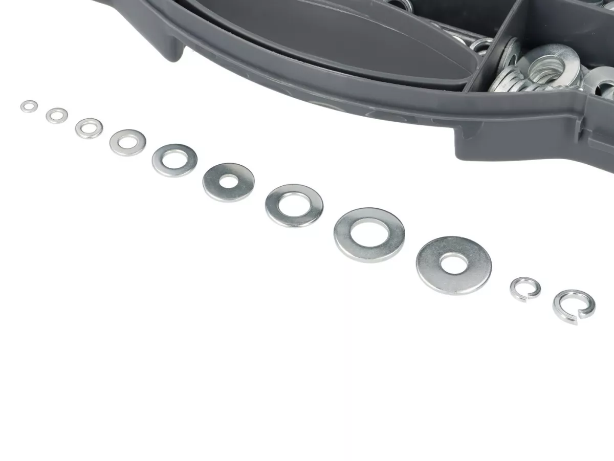 Washer assortment box -OEM- M3-M12, 1000 pcs.
