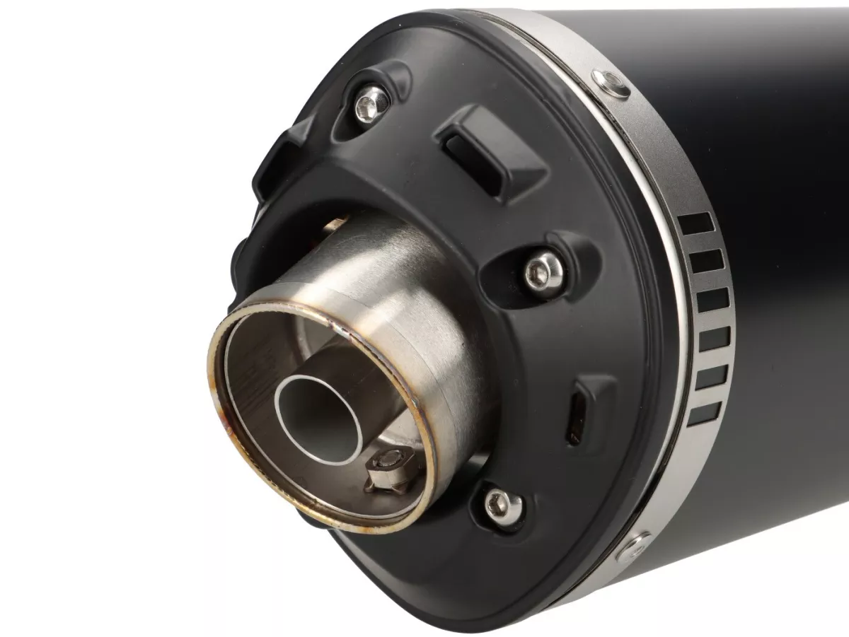 Scarico -POWER 1- Sistema completo EVO-1 - Vespa Sprint 50 4T, Primavera 50 4T, Piaggio Zip 50 4T - Euro5 - nero