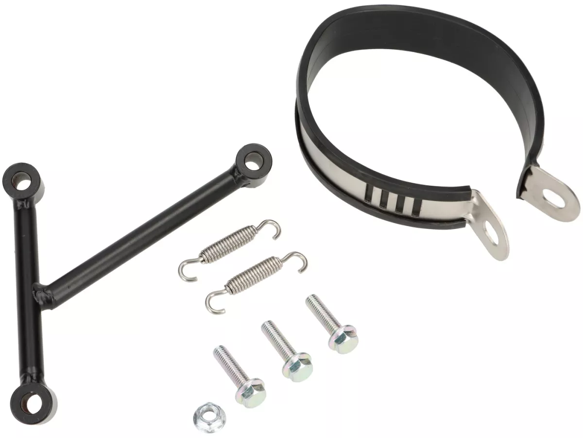 Scarico -POWER 1- Sistema completo EVO-1 - Vespa Sprint 50 4T, Primavera 50 4T, Piaggio Zip 50 4T - Euro5 - nero