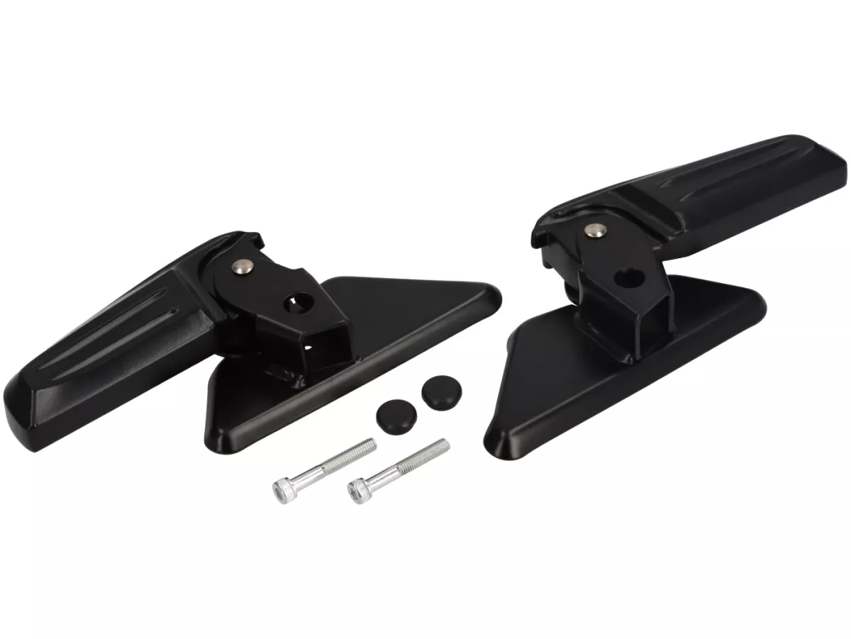 Set pijakan kaki -OEM- Vespa Primavera 50-150, Sprint 50-150 - hitam