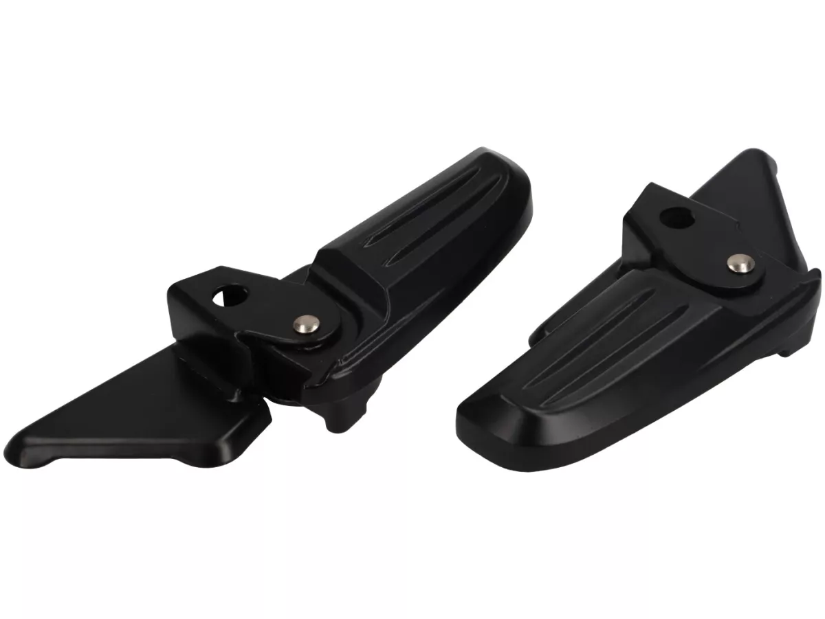 Set pijakan kaki -OEM- Vespa Primavera 50-150, Sprint 50-150 - hitam