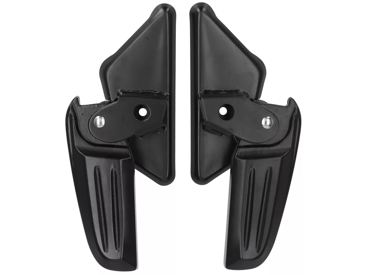 Set pijakan kaki -OEM- Vespa Primavera 50-150, Sprint 50-150 - hitam