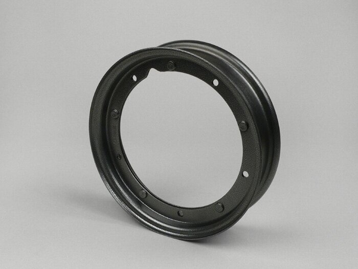 Ruota -FA ITALIA 2.10-10 pollici, acciaio- Vespa (Tipo PX) - Vespa Smallframe V50, 50N, Special, PV, ET3, PK50-125 (S/XL/XL2), Largeframe PX, T5, Sprint, Rally, GT/GTR, LML Star, Deluxe - Antracite