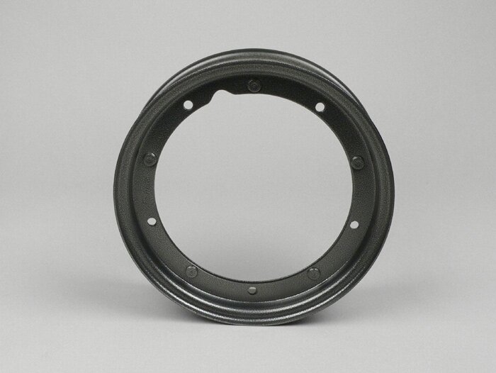 Ruota -FA ITALIA 2.10-10 pollici, acciaio- Vespa (Tipo PX) - Vespa Smallframe V50, 50N, Special, PV, ET3, PK50-125 (S/XL/XL2), Largeframe PX, T5, Sprint, Rally, GT/GTR, LML Star, Deluxe - Antracite