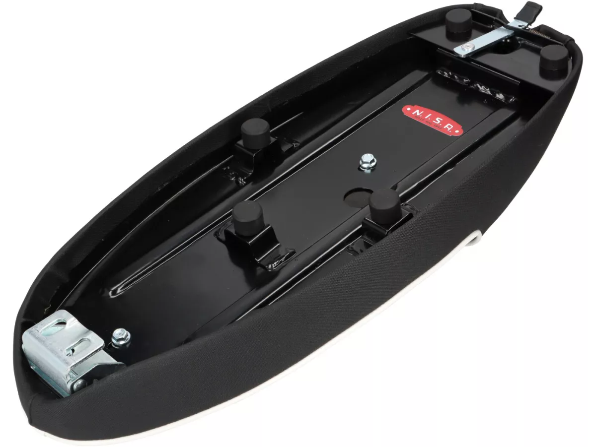 Selle -NISA Corsa Evolution Classic II- Vespa V50, PV125, ET3 - noir