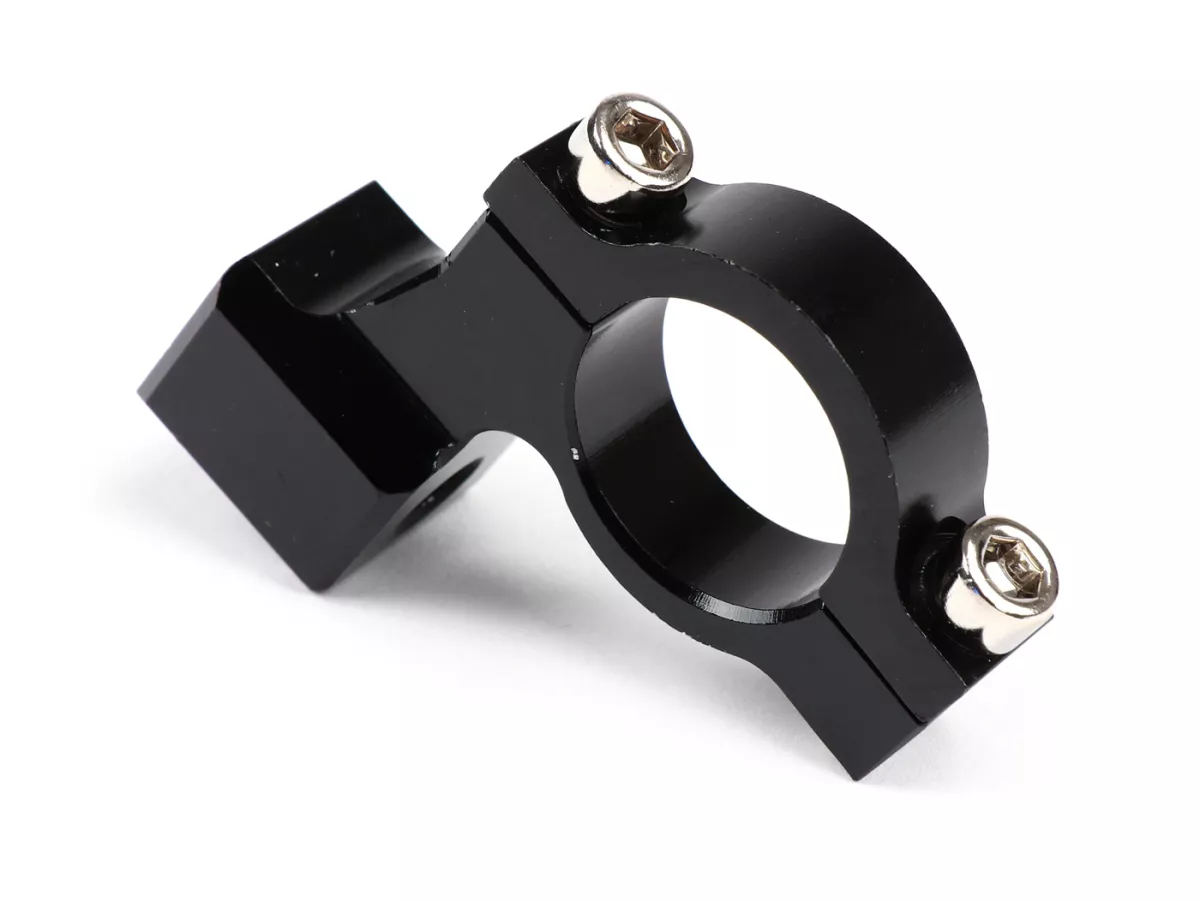 Spiegelhouder -CNC- Ø=22,2mm- Piaggio Bravo, Ciao, Boxer, Si - schroefdraad M8
