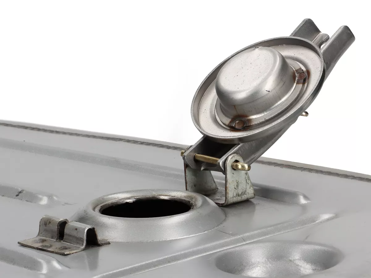 Serbatoio -PREMIUM, lamiera oliata- Motovespa V50, T3, Primavera - apertura serbatoio piccola - adatto anche per Vespa V50, V90, SS50, SS90, PV125, ET3