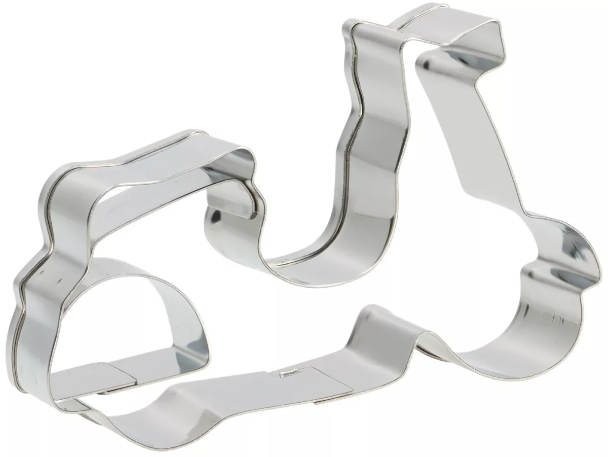 Cookie cutter -VESPA- motor scooter 5.5cm, stainless steel