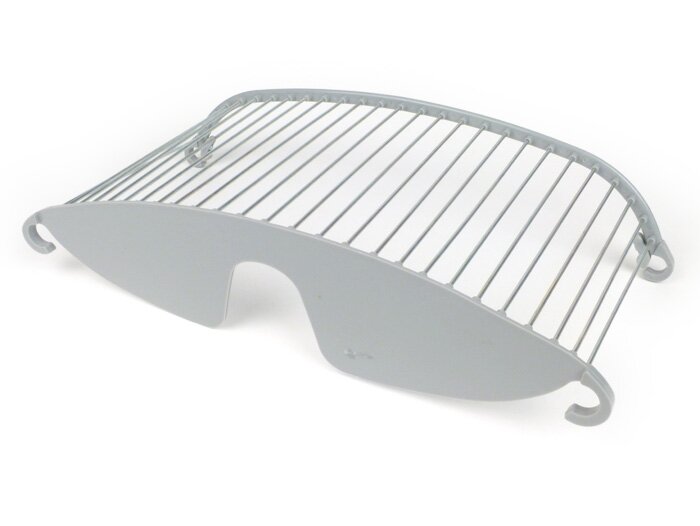 Panier -RICAMBIO RAPIDO- Vespa 125 VNA, VNB, Vespa 150 VBA, VBB, Vespa 150 T4 (VGLA, VGLB - modèles allemands) - gris
