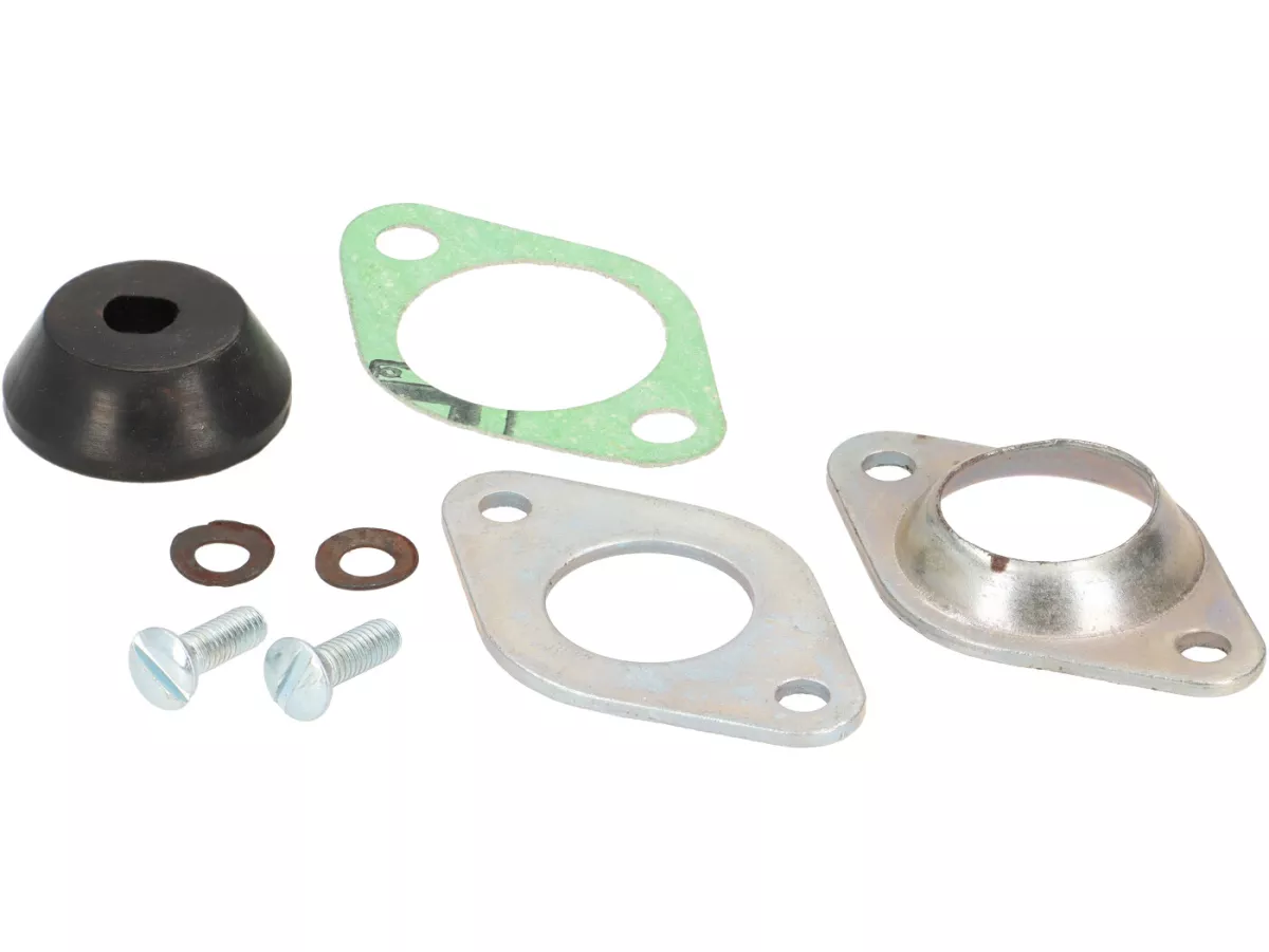 Mag housing wire fixing plate set -UNI AUTO- Lambretta LI, LIS, SX, TV (series 2-3), DL, GP