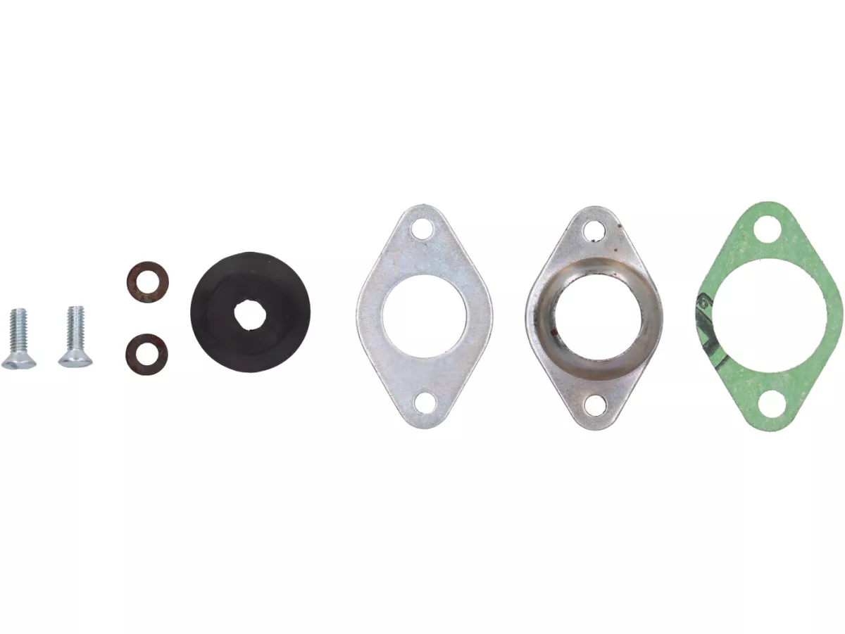 Mag housing wire fixing plate set -UNI AUTO- Lambretta LI, LIS, SX, TV (series 2-3), DL, GP