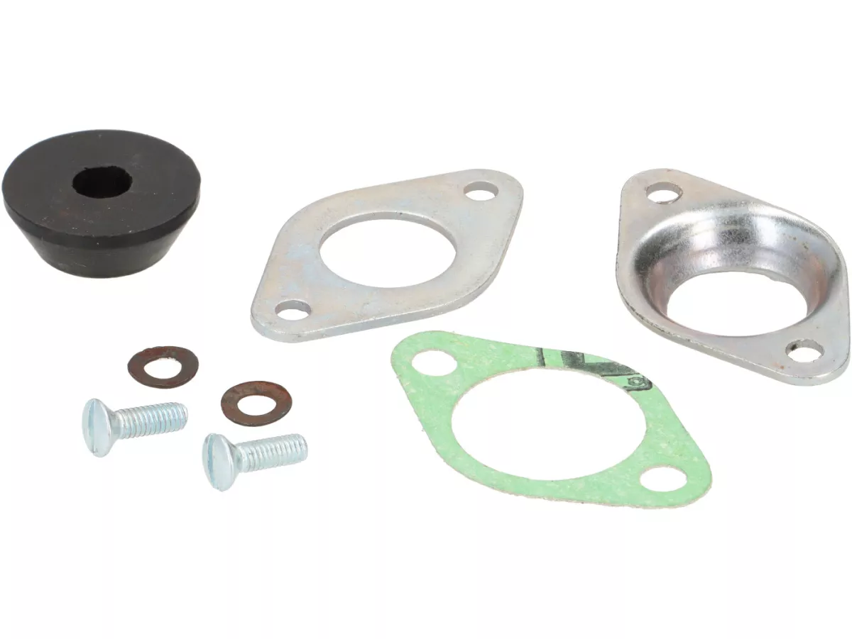 Mag housing wire fixing plate set -UNI AUTO- Lambretta LI, LIS, SX, TV (series 2-3), DL, GP