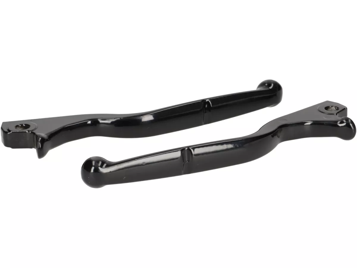 Remhendelset -OEM KWALITEIT- Vespa GTS 125-310 Keyless Basic, Super, Super Sport, Super Tech - NISSIN - glanzend zwart
