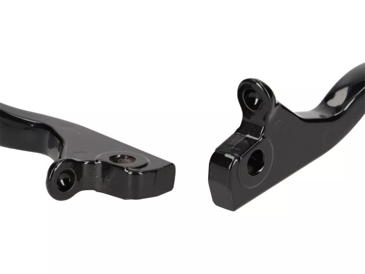 Remhendelset -OEM KWALITEIT- Vespa GTS 125-310 Keyless Basic, Super, Super Sport, Super Tech - NISSIN - glanzend zwart