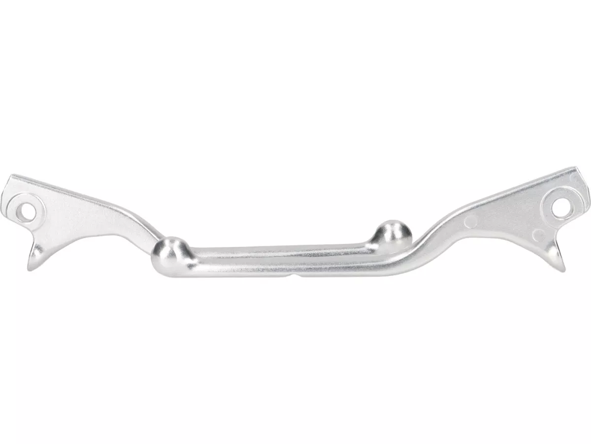 Pair of brake levers -OEM QUALITY- Vespa GTS 125-310 Keyless Basic, Super, Super Sport, Super Tech - NISSIN - silver