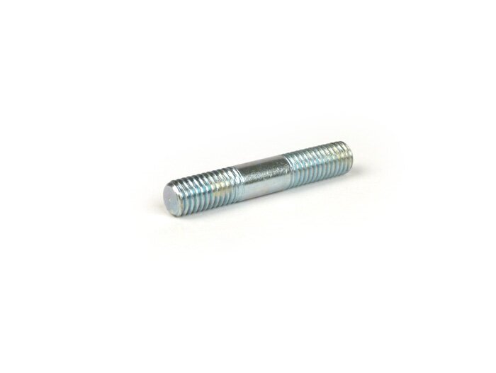 Baut stud -M8 x 43mm- 17-9-17mm (digunakan untuk braket knalpot/penutup mesin Lambretta LI (seri 2-3), LIS, SX, TV (seri 2-3), DL, GP