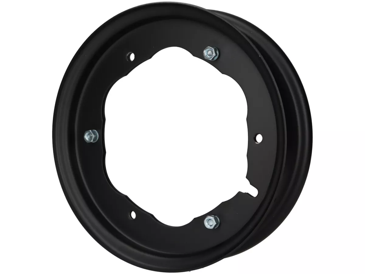 Jante de conversion de 9 à 10 pouces -JOCKEYS BOXENSTOP- Lambretta J50, J125 - noir