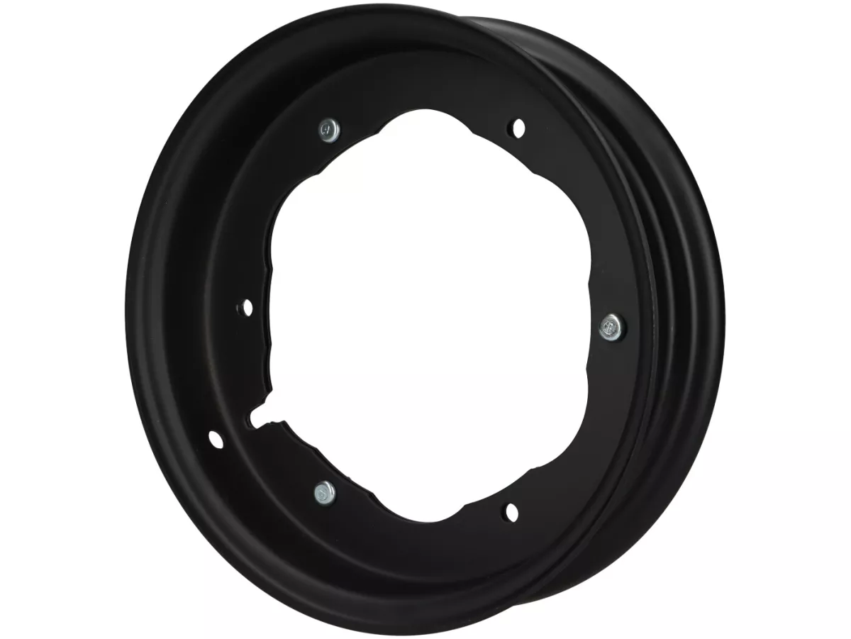 Jante de conversion de 9 à 10 pouces -JOCKEYS BOXENSTOP- Lambretta J50, J125 - noir