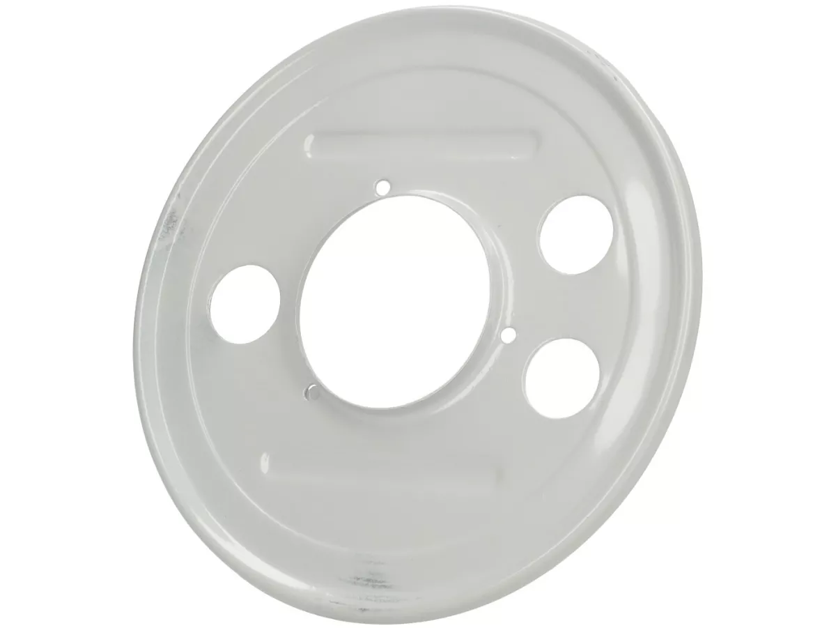 Guardapolvo tambor freno trasero 10 pulgadas -VESPA- Vespa PX, Rally180 (VSD1T), Rally200 (VSE1T), Sprint150 (VLB1T), TS125 (VNL3T), GT125 (VNL2T), GTR125 (VNL2T) - Gris