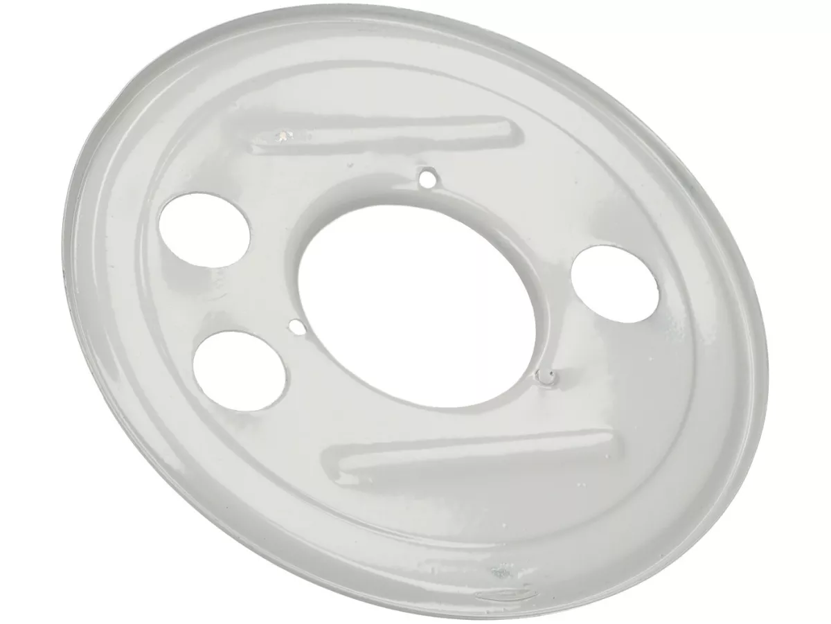 Guardapolvo tambor freno trasero 10 pulgadas -VESPA- Vespa PX, Rally180 (VSD1T), Rally200 (VSE1T), Sprint150 (VLB1T), TS125 (VNL3T), GT125 (VNL2T), GTR125 (VNL2T) - Gris