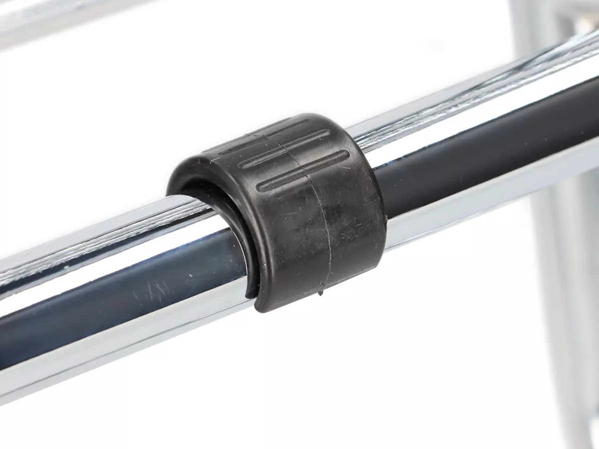Rear rack, foldable -FA ITALIA- Vespa Smallframe V50, PV125, ET3 - chrome