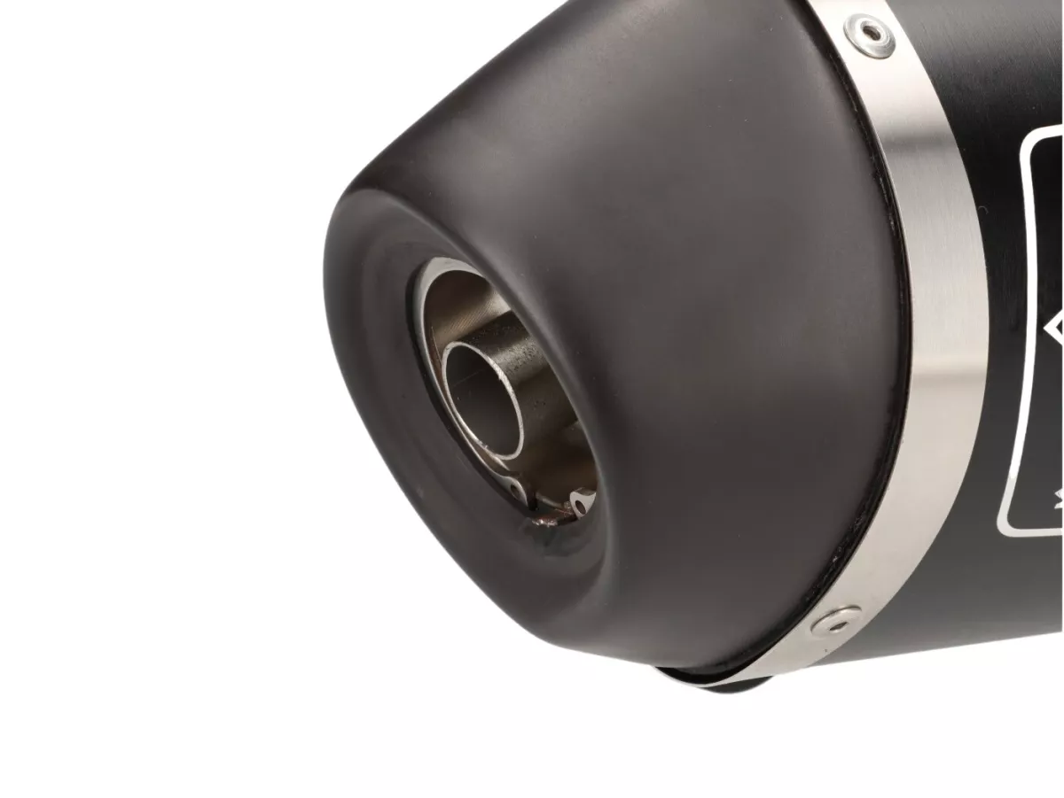 Scarico (completo) -ARROW Urban- Alluminio scuro- Vespa GTS 125 2021-2024 (Euro 5, MD3A)
