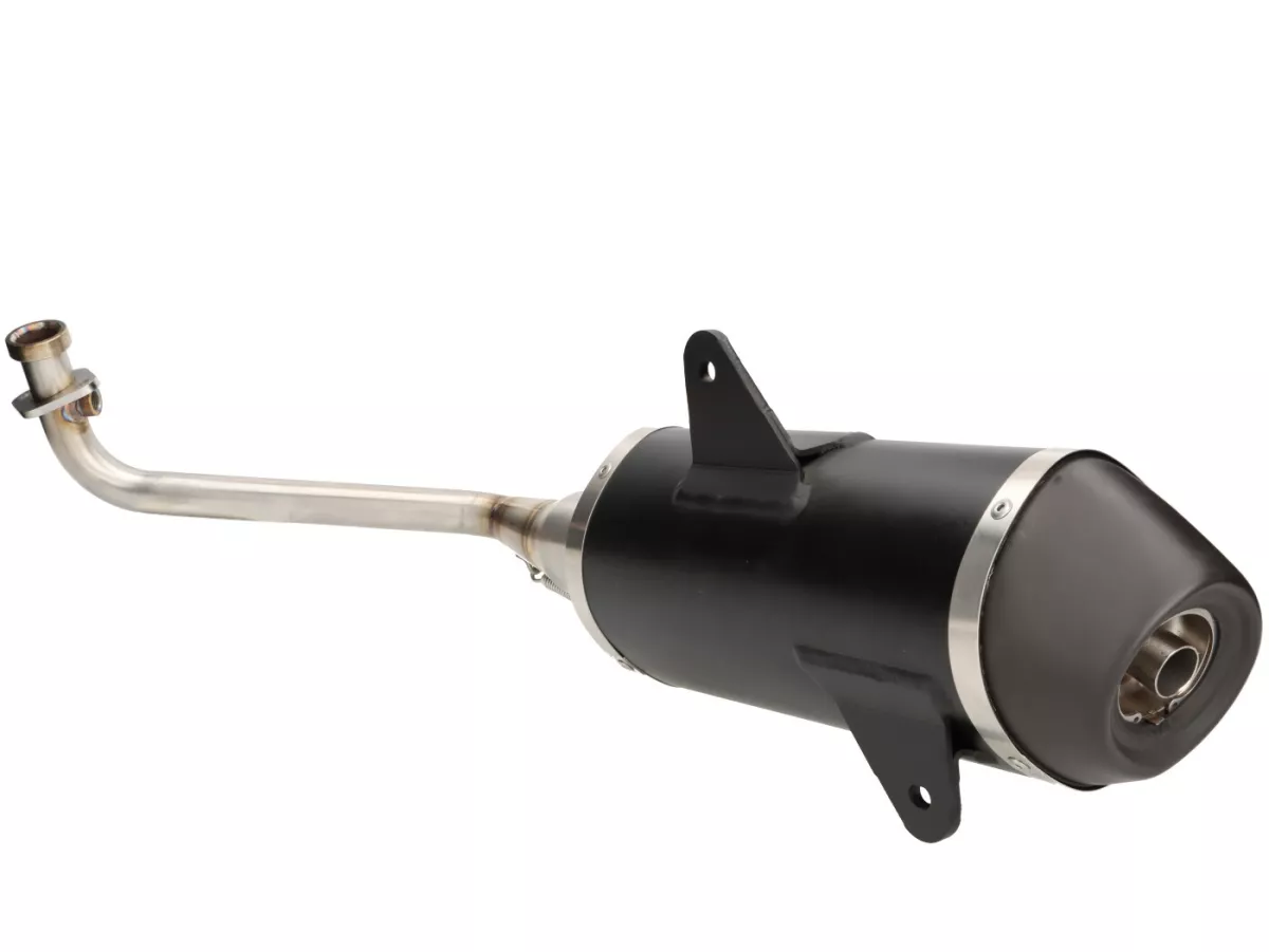Scarico (completo) -ARROW Urban- Alluminio scuro- Vespa GTS 125 2021-2024 (Euro 5, MD3A)