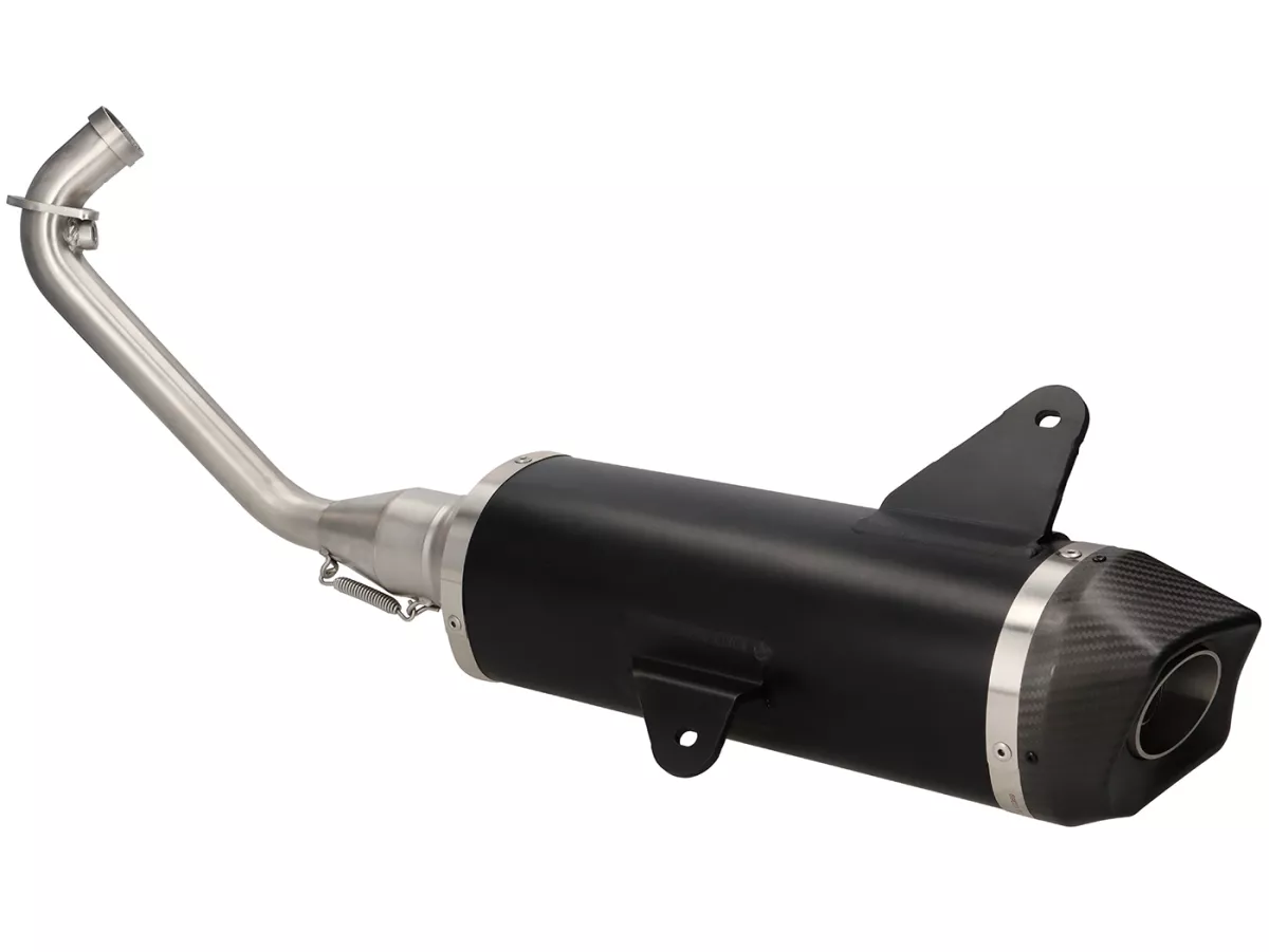Scarico -ARROW- Urban Dark Aluminium / Carbon- Vespa GTS Super HPE 300 (Euro 5, ZAPMD3100, ZAPMD3101, ZAPMD3101) - Racing (2021-) Euro 5