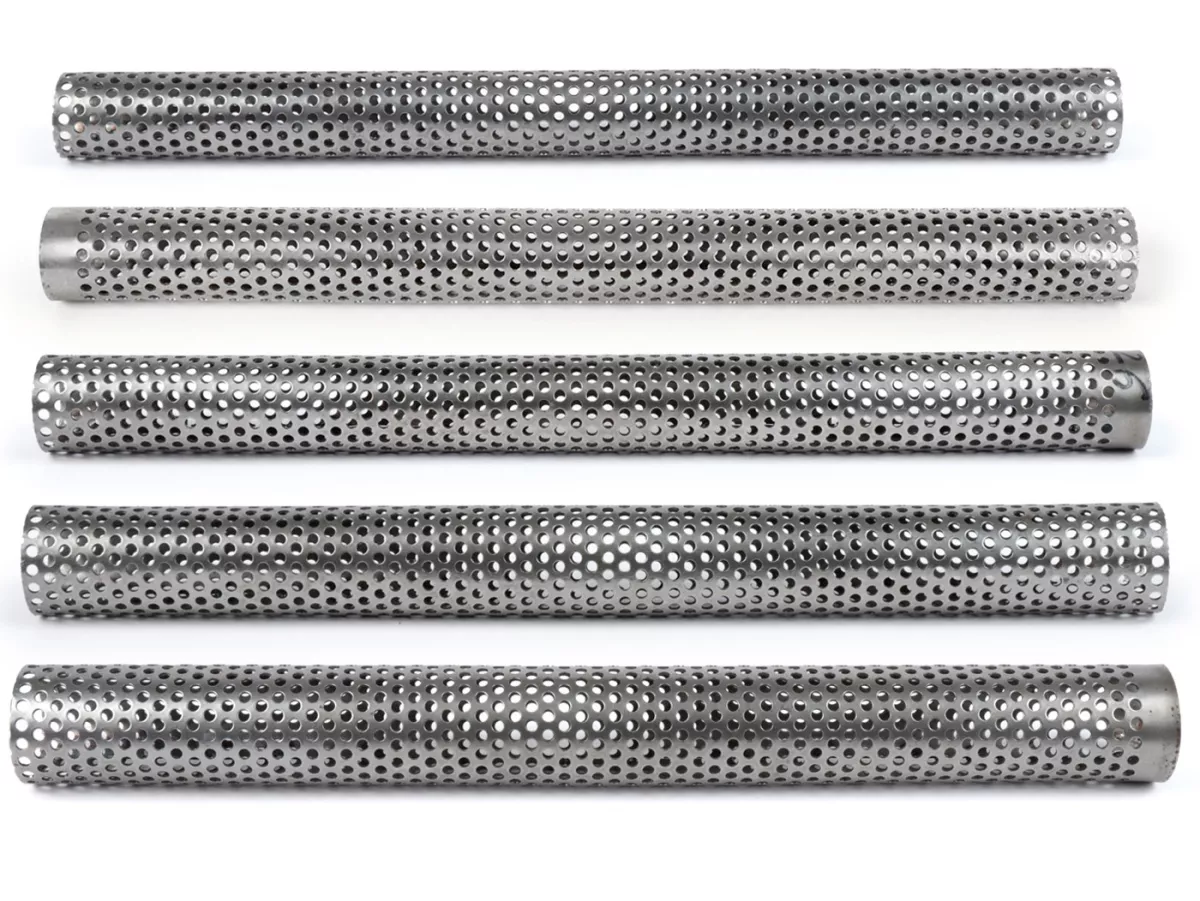 Tuyau perforé pour silencieux d'échappement -MR PARTS & STYLE- L=300mm, acier, Ø=
