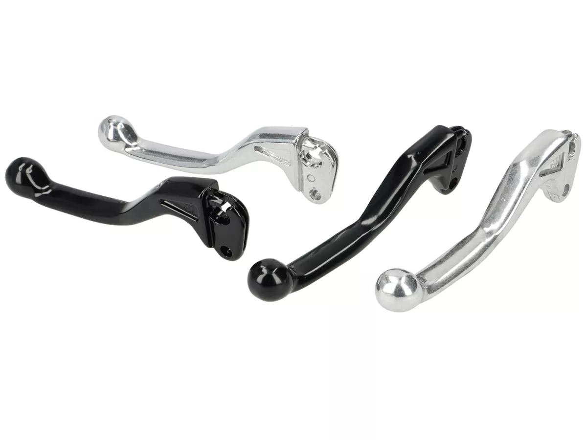 Leva freno + leva frizione (set) -FA ITALIA, Sport short- Vespa PX, Rally180 (VSD1T), Rally200 (VSE1T), Sprint, V50, PV125, ET3 -