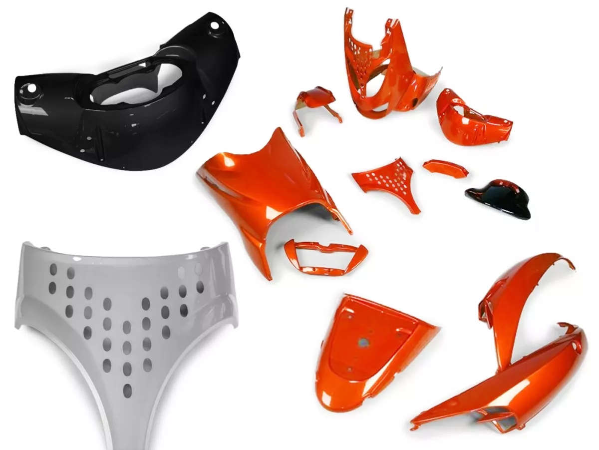 Set di parti della carenatura -EDGE- 11 pezzi - Aprilia SR dal 1998, SR50 Street -