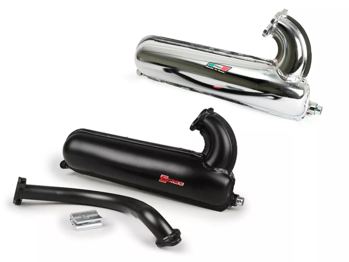 Exhaust -FACO ET3 banana- Vespa V50 -