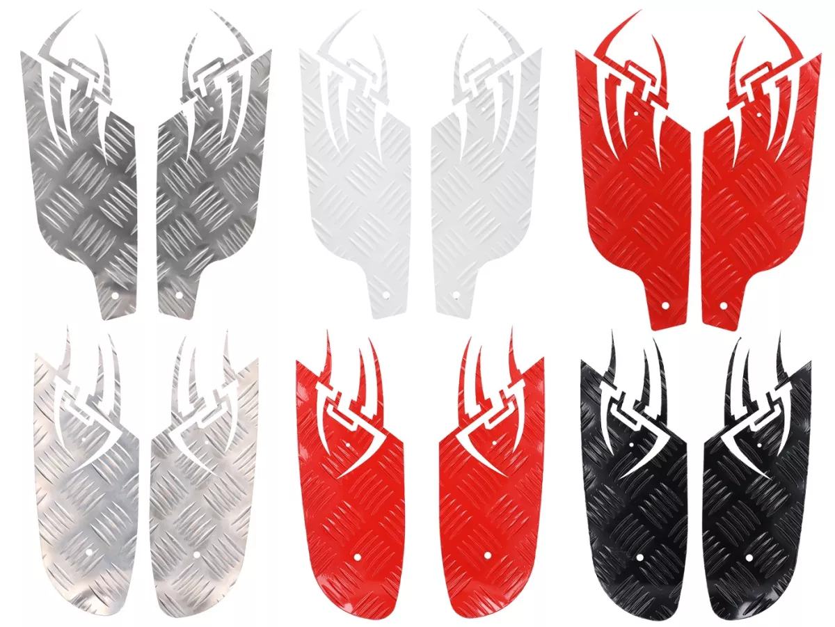 Chequer plate aluminium -DF OPTICPARTS Style 16- Peugeot JetForce -