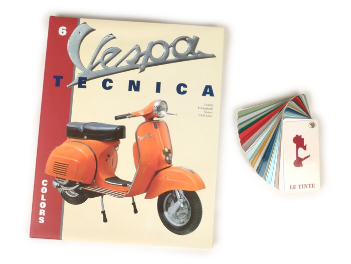 Boek -Vespa Tecnica VI Kleuren-.