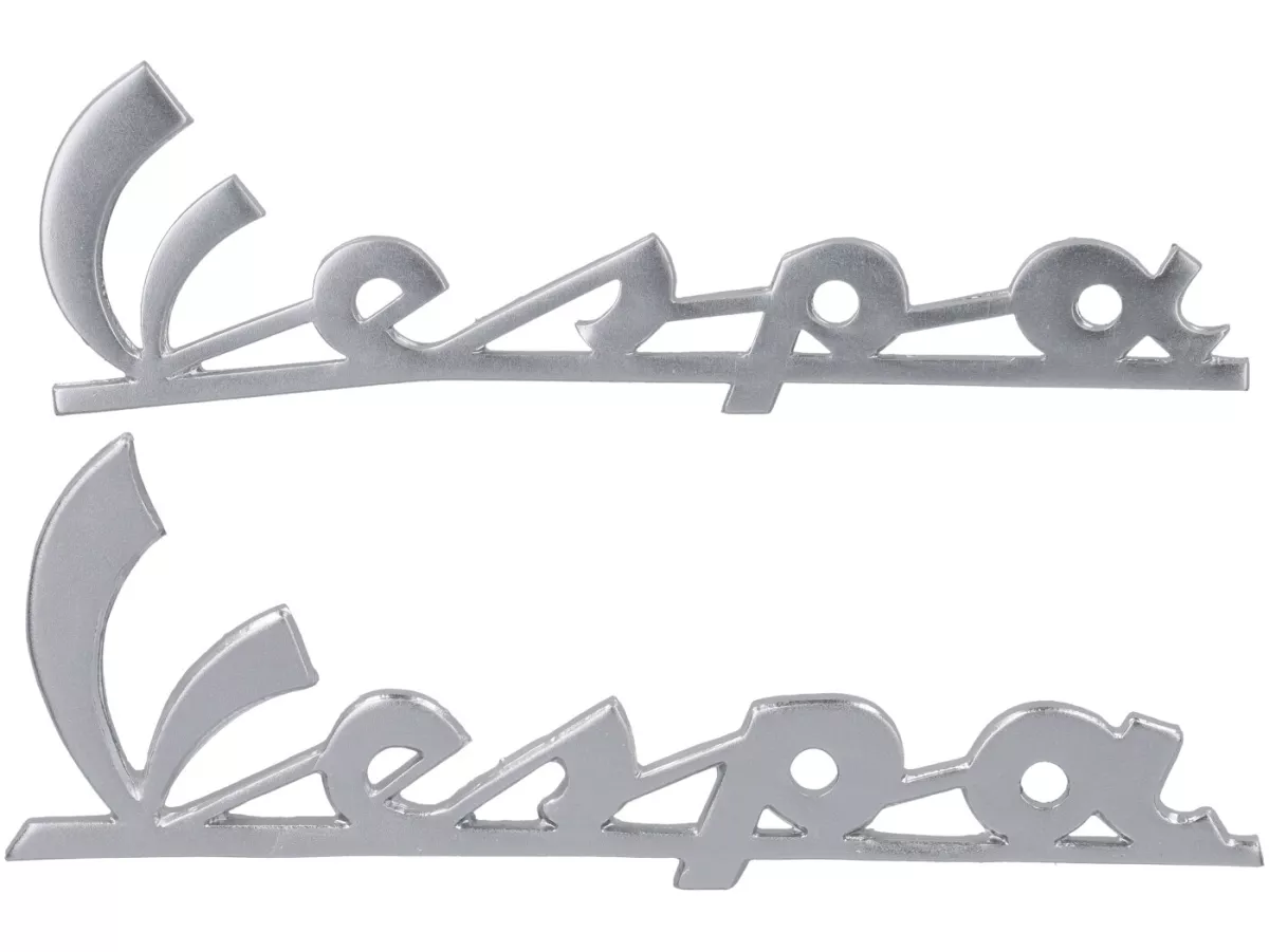 Huruf pada pelat kaki -KUALITAS OEM- Vespa - Vespa Rally180 (VSD1T) (dari tahun 1968), Rally200 (VSE1T) (hingga tahun 1975) - Jarak antar lubang