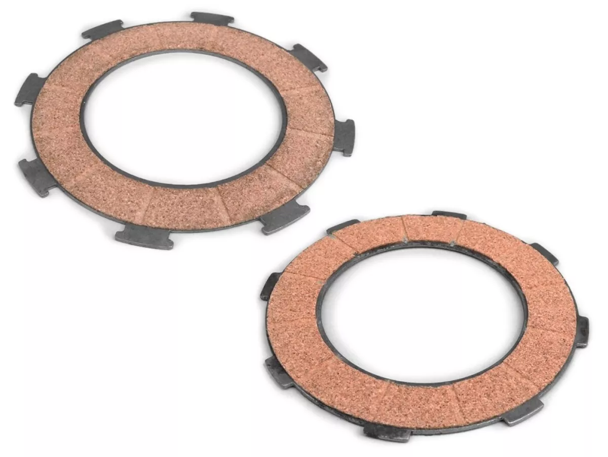 Clutch friction plate -PIAGGIO Vespa type 7 (Rally200, PX200, T5 125cc)- 3 friction plates -