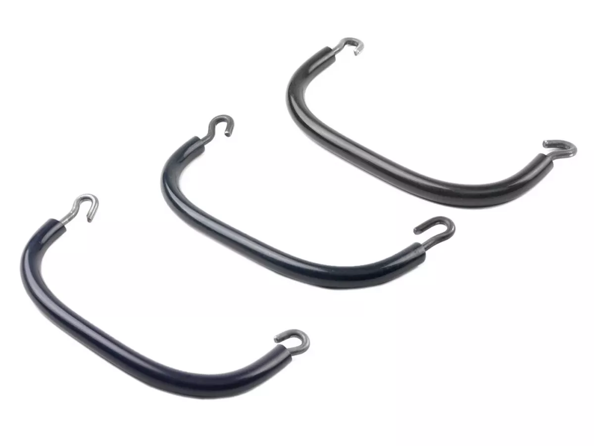 Zadelgreep -(17,5cm afstand tussen gaten) - VERKOPERIA TREZZI- Vespa 150 VL1 tot VL3T, VB1T, Vespa 125 VNA1T, VNA2T, VNB1 tot VNB6, Vespa 150 VB1T, VBA1T, VBB1, VBB2