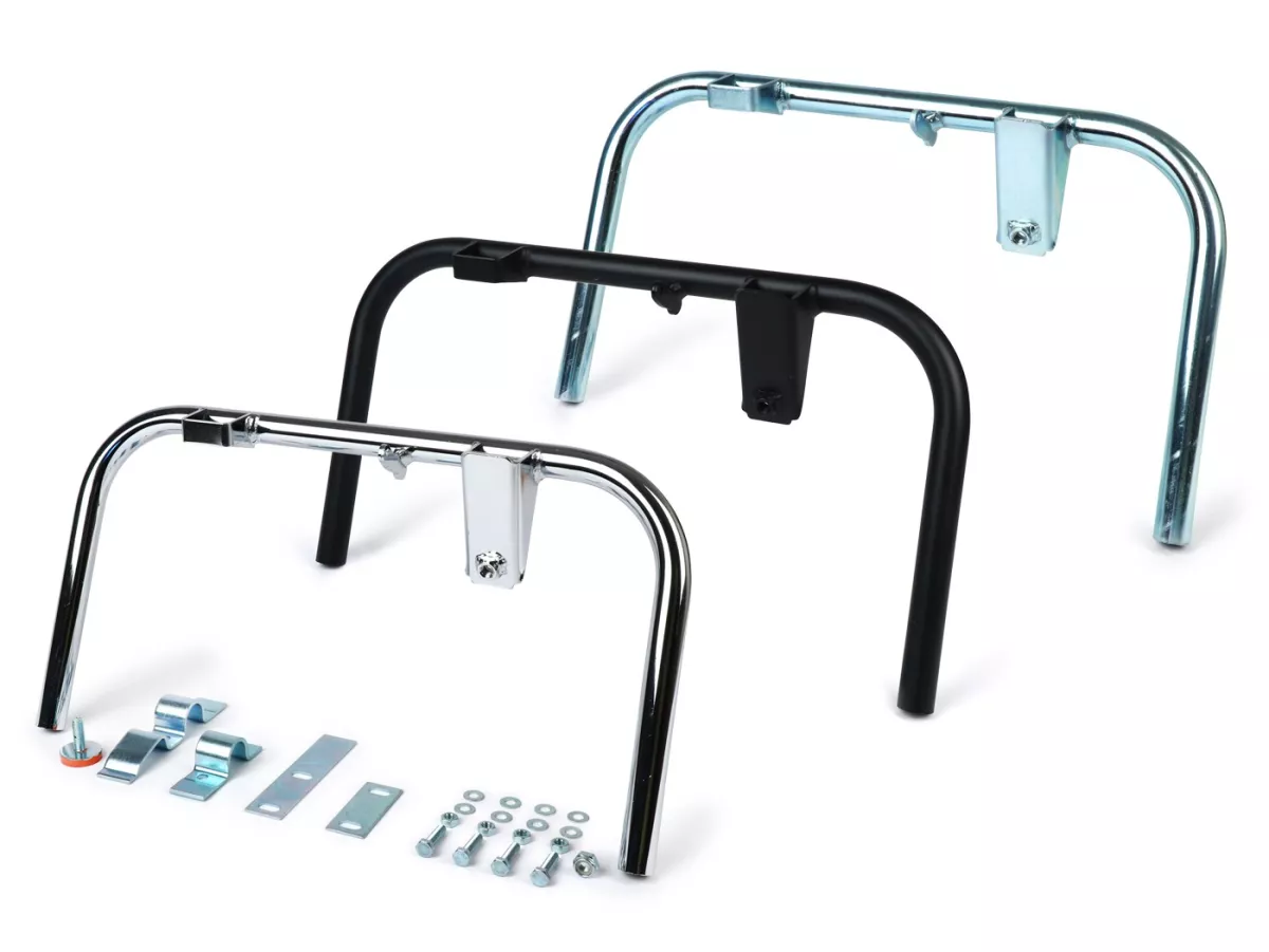 Caballete principal -Sistema BGM PRO Soft Stop V2- Vespa (8) 125 Largeframe VNB2T (9001-), VNB3T, VNB4T, VNB5T, VNB6T, VNC1T Super, Vespa 150 VBB2T (17451-), VBB2T, VBC1T Super -